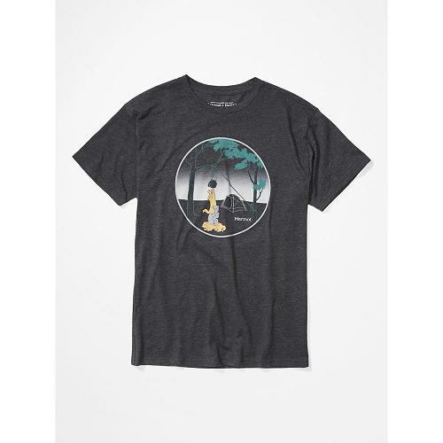 Marmot Marmotini T-Shirts For Mens Black XAJ014276